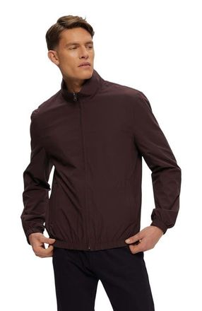Gorski Reversible Zip Jacket in Burgundy/navy at Nordstrom, Size Xx-Large