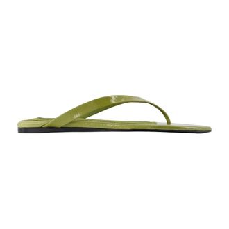 Ami Flip Flops, female, Green, Size: 10 US Pointed Toe Sandals