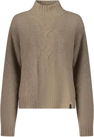 North Sails Turtleneck Trui - Dames - Coltruien - Bruin - L - Wol - Truien & Vesten