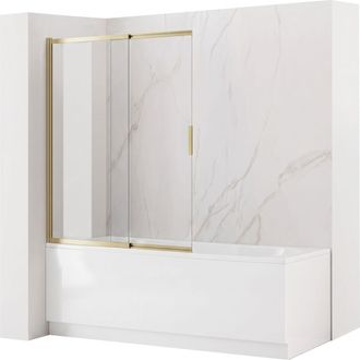 Rea Rea Mampara De Ba&ntilde;era Corredera Dario Brush Gold 100