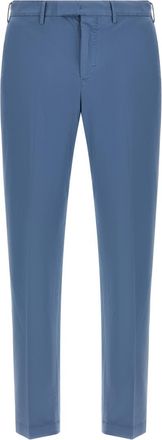 Pantaloni Torino Light Blue Slim Flat Front Pants