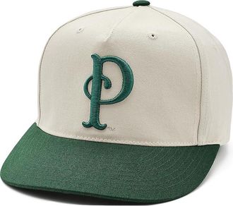 Pendleton Novelty Slideback Mens Hat Baseball Caps Letterman P Ivory, Leather