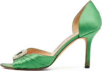Manolo Blahnik Pumps Sedaraby Pre-owned - Verde