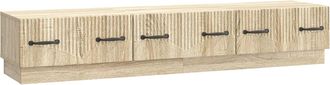 vidaXL Mueble De Tv Con Caj&oacute;n Roble Sonoma 147 X 34,5 X 27 Cm Vidaxl