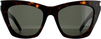 Saint Laurent zonnebril SL 214 Kate 006 Havana Gray