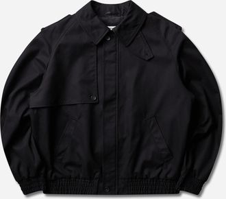 Maison Margiela Men s Cotton Twill Jacket Black