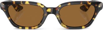 Oliver Peoples cat-eye frame sunglasses - women - Acetate - 52 - Green