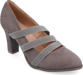 Journee Collection Women & apos;s Comfort Loren Medium and Wide Width Pumps