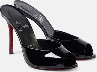 Christian Louboutin Me Dolly 100 patent leather mules