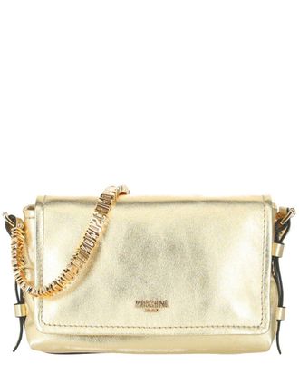 Moschino Metal Logo Crossbody