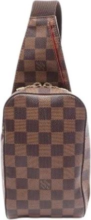 Louis Vuitton Pre-owned Fanny Pack - Heren - Vintage Schoudertas - Bruin - ONE Size - Vintage