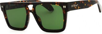 Off-white SPRINGFIELD 6E55 Mens Sunglasses Tortoiseshell Size 56