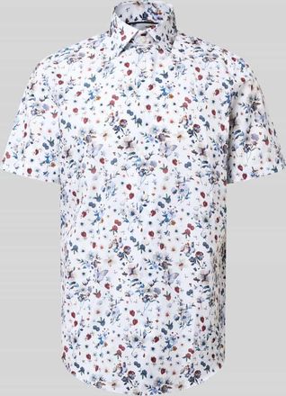 Christian Berg Regular Fit Business-Hemd aus Baumwolle mit Kentkragen in Weiss, Gr&ouml;&szlig;e 37/38