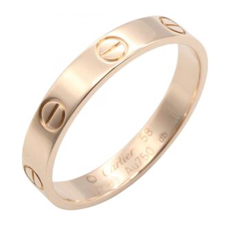 Cartier Pink Gold Pink Gold (18K) Band Ring (Pre-Owned)