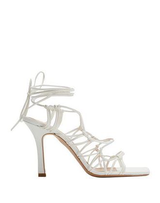 8 by YOOX SPAGHETTI STRAP LACE-UP SANDALS