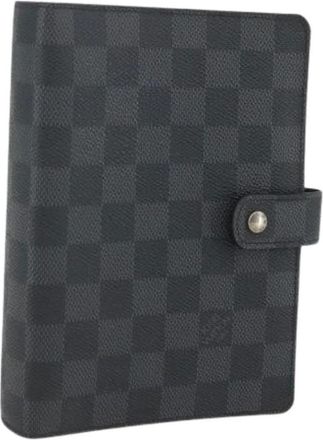 Louis Vuitton Pre-owned Accessories, female, Black, Size: ONE SIZE Pre-owned Canvas Home-Office