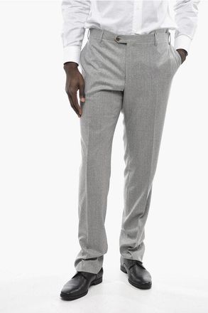 Corneliani Belt Loops ACADEMY Wool Pants size 58