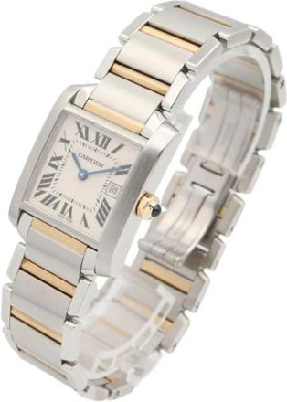 Cartier Pre-owned Vintage Horloge - Dames - Vintage Horloges - Beige - ONE Size - Vintage