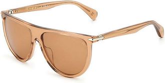 Rag & Bone RNB1056/S 09Q/70 Womens Sunglasses Brown Size 57