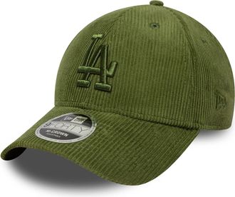 New Era 9Forty M-Crown Cap - Cord Los Angeles Dodgers Olive