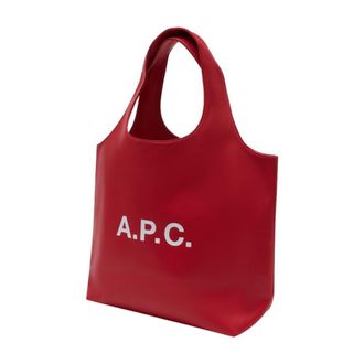 A.P.C. Ninon Tote Bag - Red