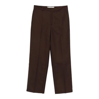 S&eacute;fr Suit Trousers, male, Brown, Size: M Jeon Trousers