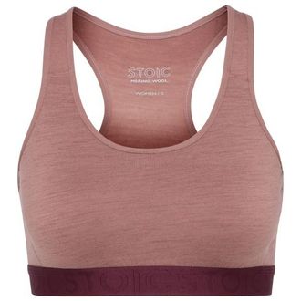 Stoic Merino150 AlsenSt. Bra Merinounterw&auml;sche f&uuml;r Damen | rosa/braun
