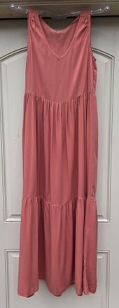 soya concept Womens Tierd Maxi Dress In Clay