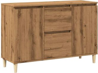 vidaXL Sideboard Artisan Oak 102x35x70 cm Engineered Wood Vidaxl