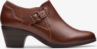 Clarks Emily2 Darcey Britse Tan Lea Schoenen