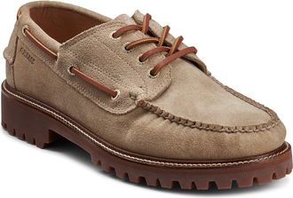 G.H. Bass & Co. Ranger Camp Moc Toe Super Lug Loafer in Beige at Nordstrom, Size 9.5