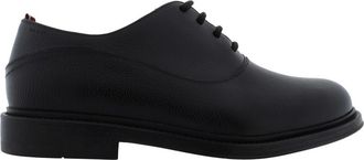 Bally Black Nilder Leather Oxford Shoes, Brand Size 6.5 ( US Size 7.5 )