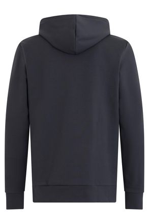 HUGO BOSS Cotton-Blend Hoodie - Gray