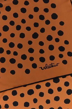 Valentino Garavani Womens Shawls Orange Silk