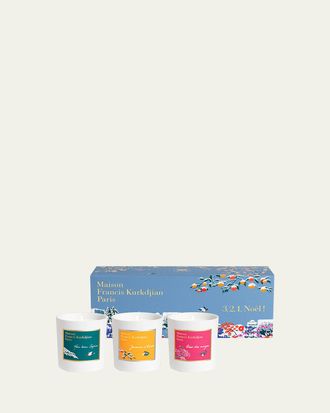 Maison Francis Kurkdjian Paris Trio Candle Set, 3 x 95 g