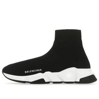 Balenciaga (WMNS) Balenciaga Speed Sneaker Black White 587280W2DBQ1015