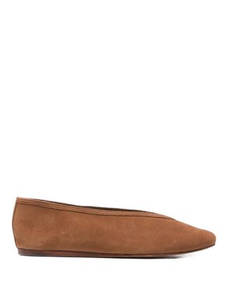 Maneb&igrave; Suede Leather Ballets