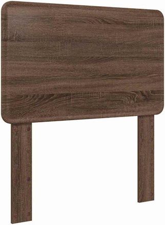 vidaXL Headboard with Headboard Brown Oak 90 cm Engineered wood vidaXL