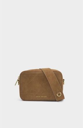 Katie Loxton Avery Small Crossbody Bag in Caramel Quilted at Nordstrom