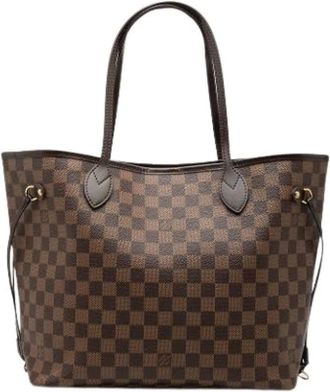 Louis Vuitton Pre-owned Tote Bags, female, Brown, Size: ONE SIZE Pre-owned Neverfull MM