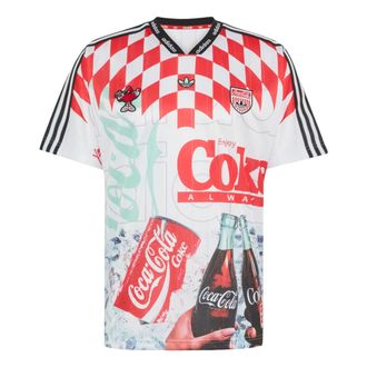 adidas x Coca-Cola Classic Sport Mash-Up Jersey Asia Sizing White Multicolor KY2106