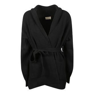 Drumohr Cardigans, female, Black, S, L8S109Mif Long Sleeve Cardigan