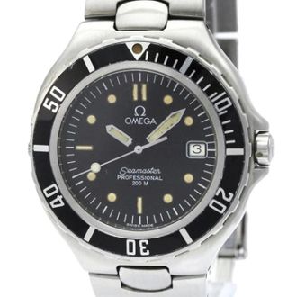 Omega Pre-owned Seamaster 396.1042 Polshorloge - Heren - Pre-owned - Zwart - Maat: ONE Size