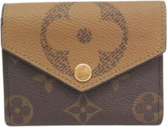 Louis Vuitton Pre-owned Canvas Portemonnee - Dames - Vintage Accessoires - Bruin - ONE Size - Vintage