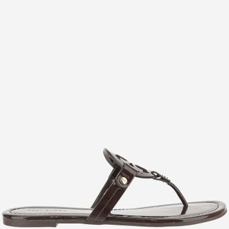 Tory Burch Tory Burch Leder-Slip-On-Sandalen