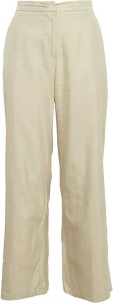 Max Mara cotton-blend trousers - Neutrals