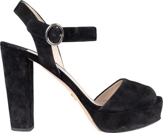 Prada Prada Suede Open-toe Hakken - 10s