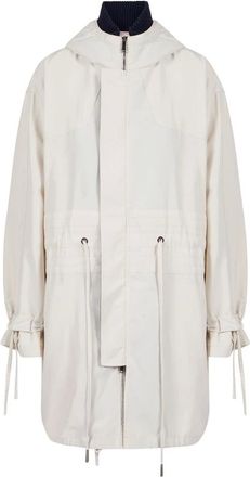 Iceberg Jassen, Dames, Beige, S, Nylon, Nylon Sportief Kort Jack