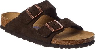 Birkenstock Arizona Bs Narrow Suede Sandal