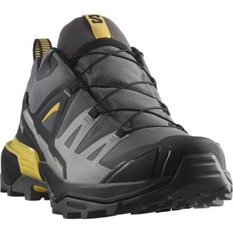 Salomon Wanderschuh SALOMON X ULTRA 360 GORE-TEX, Herren, Gr. 43, schwarz (castlerock, schwarz, spicy mustard), Synthetik, Textil, Schuhe Wanderschuh, wasserd